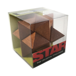 Front Porch Classics Puzzle Logic Wooden Puzzle - Star
