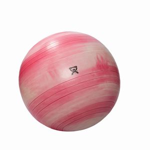 Cando Inflatable Exercise Ball - Extra Thick - Red - 42&quot; (105 cm)