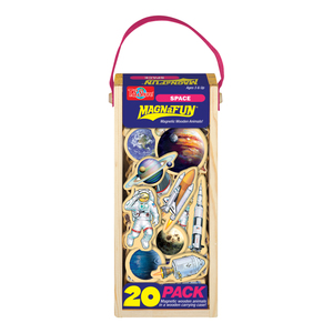 TS Shure Space Wooden Magnets 20 Piece MagnaFun Set