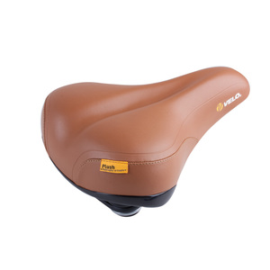 Ventura Plush Brown Bicycle Saddle