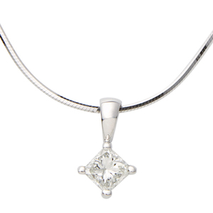 White Gold .25ct Diamond Necklace