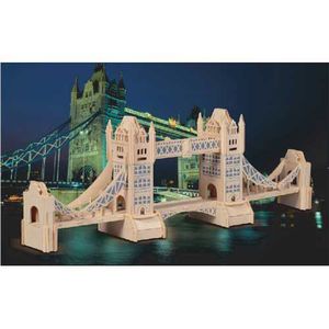 Puzzled London Tower Bridge Wooden Puzzle