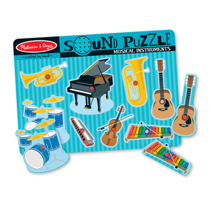 Melissa & Doug Musical Instruments Sound Puzzle