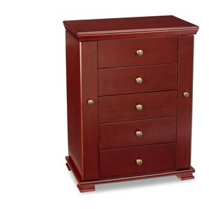 Jaclyn Smith Wooden Upright Jewelry Chest