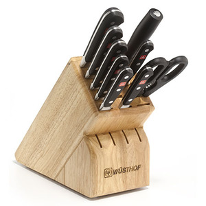 Classic 10 Pc. Cutlery Set w/Wood Block
