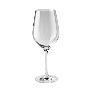 Predicat 6pc Burgandy White Wine Glass Set