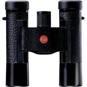 10x25 Ultravid Blackline Binocular (Black Leather)