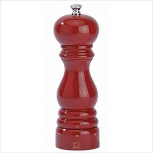 Paris U'Select Red Lacquer Pepper Mill 7"