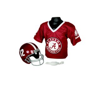 Franklin Sports NCAA University of Alabama Crimson Tide Helmet/Jersey Set