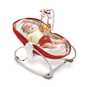 3-in-1 Rocker Napper Red