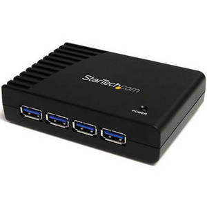 4-Port SuperSpeed USB 3.0 Hub (Black)
