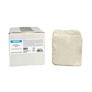Amaco Brent Air Dry Clay, White, 25 Lb.