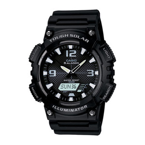 Tough Solar Ani-Digi Watch Black