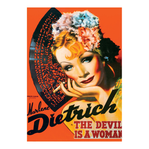 D-Toys Marlene Dietrich - Vintage Poster Jigsaw Puzzle: 1000 Pcs