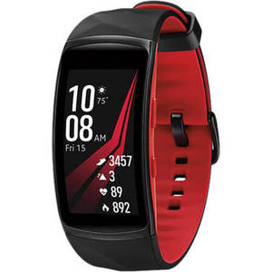 Gear Fit2 Pro Fitness Band (Large, Red)