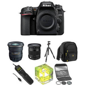 D7500 DSLR Camera with 11-20mm f/2.8 and 17-70mm f/2.8-4 Lenses Landscape Kit