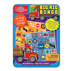TS Shure Big Rig Bingo Magnetic Game Mini Tin