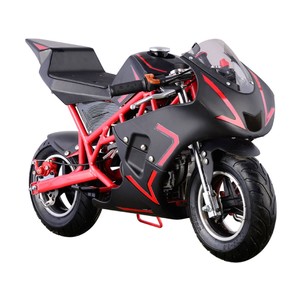 MotoTec Cali 40cc Gas Pocket Bike Red