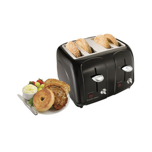 4 Slice Cool-Touch Toaster Black
