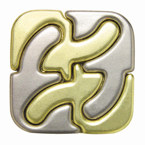Bepuzzled Hanayama Level 6 Cast Puzzle - Square