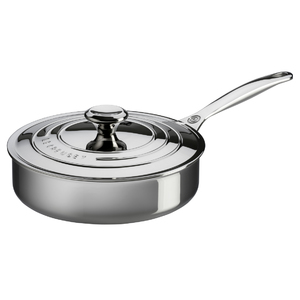 3 Qt Stainless Steel Saute Pan with Lid