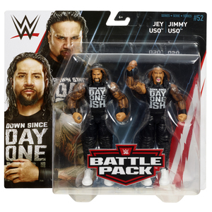 WWE The Usos (Jimmy Uso & Jey Uso) -  Battle Packs 52 Toy Wrestling Action Figures