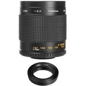 500mm f/8.0 Manual Focus Telephoto Lens for Sony/Minolta