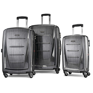 Winfield 2 Fashion 3pc Harside Spinner Set Charcoal
