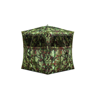 Grounder 250 Hunting Blind w/ Bloodtrail Woodland Camo