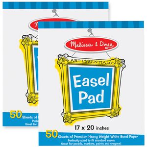 Melissa & Doug Deluxe Easel Pad Bundle 2-Pack