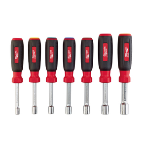 7pc Magnetic HollowCore SAE Nut Driver Set