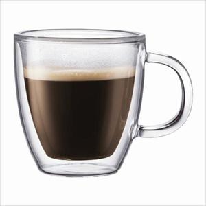 Bistro Double Wall Thermal Coffee Mug 10 oz. (Set of 2)