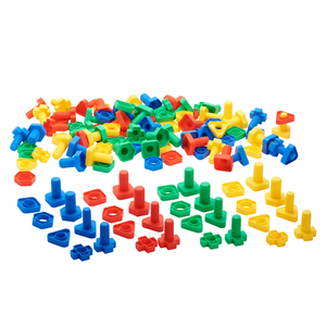 ECR4Kids Twist & Lock Nuts & Bolts 64 Pcs
