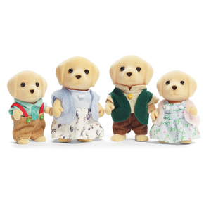Calico Critters Yellow Labrador Family