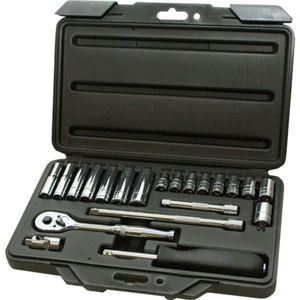 Pro-Grade 21-Piece Driver SAE Socket Set