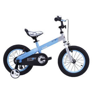 Royalbaby Buttons Kids Bike, 18 inch wheels, Matte Blue