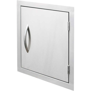 Cal Flame 18 in. Stainless Steel Vertical Access Door for Grill Island