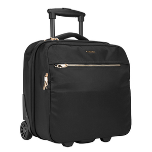 Anti-Theft Tailored Wheeled Underseat Carry-On Onyx