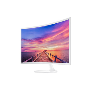 32" Curved LED Monitor Glossy White
