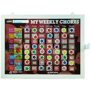 My Weekly Chore Chart Pink Elephants