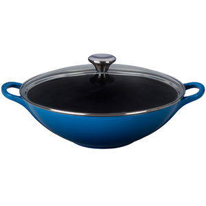 Enameled Cast Iron 5 Qt Wok Marseille