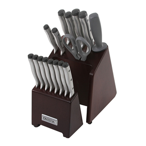 18pc Pro Series Stainless Steel Knife Block Set