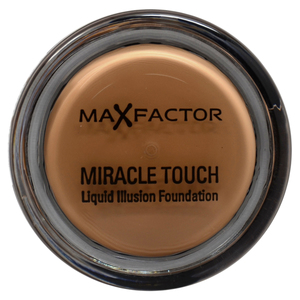 Max Factor Miracle Touch Liquid Illusion Foundation - # 80 Bronze by  for Women - 11.5 g Foundation