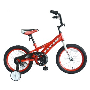Titan Champions 16-Inch Boys BMX Bike, Red