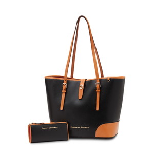 Claremont Dover Tote and Zip Clutch Set