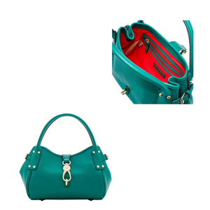 Belvedere Small Logo Lock Satchel