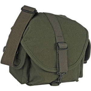 F-8 Small Canvas Shoulder Bag (Olive)
