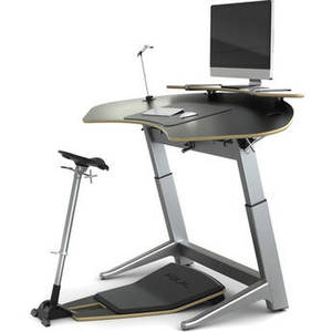 Sphere Bundle with Matte Black Desk/Seat and Anti-Fatigue Mat