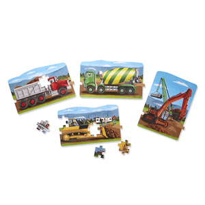 Melissa & Doug Construction Linking Floor Puzzle (96 pc)