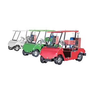 Fascinations Toys & Gifts Metal Earth 3D Metal Model Kit - Golf Cart Set